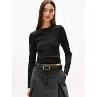 Tommy Hilfiger Essential Rib T-shirt Med Lång ärm