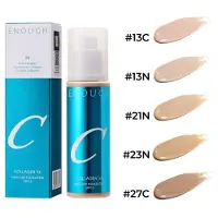 Enough Kollagen 3X Fukt Foundation SPF15 #21N Klar Beige 100ml/3.38fl.oz. ÄKTA BUTIK