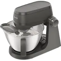 Kenwood KHC30.070GY, 4,3 l, Rostfritt stål, Grå, Rotations-, 1,5 l, Mixning, Blanda, Knådning, Mala, Hackning, 2,1 l