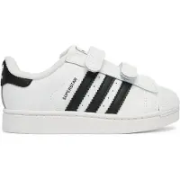 Adidas Originals Sneaker 'Superstar II' svart / vit
