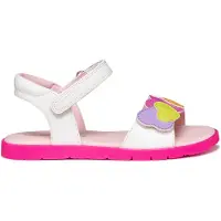 Geox Platta sandaler J SANDAL JOYFOOT GIR flickor - Vit - 29