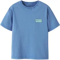 Name it T-shirt 'NKMFANDEL' safir / himmelsblå / svart