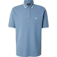 Armani Exchange för män. XM001287AF17321U9302 Basic polo blå (L), Casual, Bomull, Kort ärm