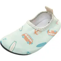 Playshoes Strand-/badsko kräm / turkos / azur / orange