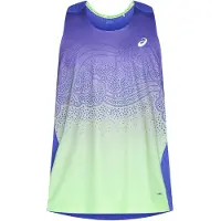 Asics Funktionstopp 'ROAD' marinblå / ljusgrön / lila