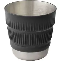 Sea to Summit - Kök - Detour Stainless Steel Collapsible Mug Black för UnisexSilikon - Svart