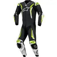 Alpinestars GP Tech V5 perforerad 1-delad motorcykel läder kostym