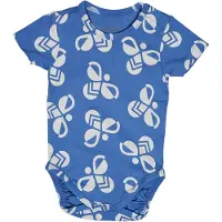 Hummel Body k/ä - Holländska Blue m. Logotyper - - 62 - Body K/Ä