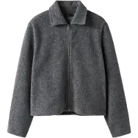 Name it Övergångsjacka - Kort - NlfBaria - Dark Grey Melange - - 13-14 år (158-164) - Övergångsjacka