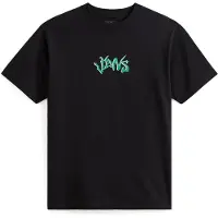 Vans T-shirt 'Wild Circle' grön / svart / vit