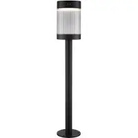 Nordlux Solcellslampa Coupar, Svart, Aluminium / grå / zink, Solcellslampor