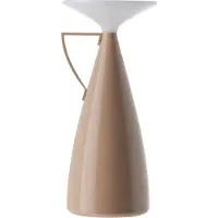 Kartell LED bordslampa Camomille, dimbar, Creme / bärnsten, Vardagsrum / matsal, Syntetmaterial, Design, LED-bordslampa