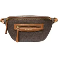 Michael Kors Magväska karamell / mörkbrun