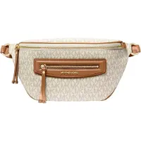 Michael Kors Magväska kräm / mörkbeige / karamell