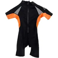 Akt Lycra Kortärmad Uv-shorty Med Dragkedja Bak