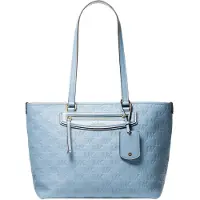 Michael Kors för kvinnor. 30S6GTVT6B Jet Set Travel tygväska medium blå (OSFA), Casual, Hud