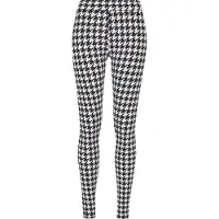 Urban Classics Leggings svart / vit