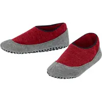 Falke Sockor gråmelerad / röd