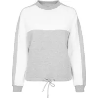 Urban Classics Oversized 2-tone Stripe Crew T-shirt Med Lång ärm