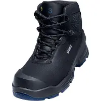 Uvex S3 PU/GU W11 6861252 Säkerhetsstövlar S3 Skostorlek (EU): 52 Svart 1 par
