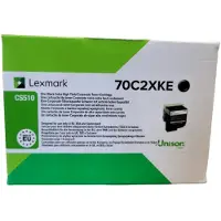 Lexmark 702XK Tonerkassett svart, 8.000 sidor