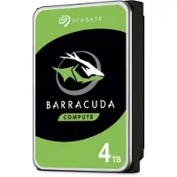 Seagate 4 TB BarraCuda 3.5 Inch 5400 RPM Internal Hard Drive (256 MB Cache, SATA 6 GB/s, Up to 190 MB/s)