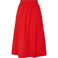 Y.A.S Colea Ankle Hög Midja Midi-kjol