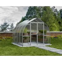 NSH Nordic Växthus av polykarbonat Bella 2,44 x 2,44 m Palram – Canopia