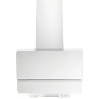 Silverline MILANO SL 3490-60 HV - Kåpa - vinklad skorsten - bredd: 59.6 cm - djup: 39 cm - utsug och återcirkulering (-) - utan motor - vit