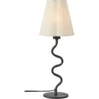 Markslöjd Bordslampa , Veya, Beige, Vardagsrum, Tyg / textil