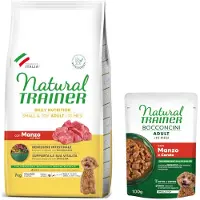 Trainer torrfoder till specialpris! - Adult Small & Toy nötkött (2 x 7 kg)