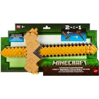 Mattel Minecraft Svärd-hacka Transformationsfigur