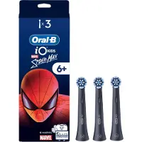 Oral-B Oral B - iO Kids 6+ Marvel Spider-Man Electric Toothbrush Head - Black - 3