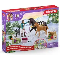 Schleich Hästklubbens adventskalender, SCHLEICH 99092 Club, 24 superöverraskningar för hästfantaster