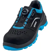 Uvex 9558 9558252 Säkerhetslågskor S1P Skostorlek (EU): 52 Svart/Blå 1 par