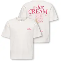 ONLY T-shirt - Loose - Noos - CookHelen - Cloud Dansare/Ism - - 13-14 år (158-164) - T-shirt