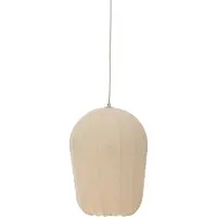 Bloomingville Taklampa , Naluna, dimbara, Beige, Kök, Tyg / textil, Skandinavisk