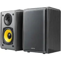 Edifier R1010BT - Högtalare - bokhylla - trådlös - Bluetooth - 24 Watt (Total) - 2-vägs - svart