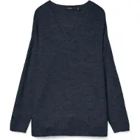 Vero Moda Tröja 'Lefile' marinblå
