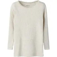 Name it Tröja - Rib - Noos - NmfKab - Peyote Melange - - 2 år (92) - Tröja