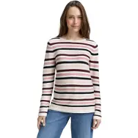 Tom Tailor Tröja ecru / rosa / gammalrosa / svart