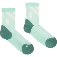 Nnormal - Trail running kläder - Race Sock Low Cut Green för Unisex - Storlek S - Grön