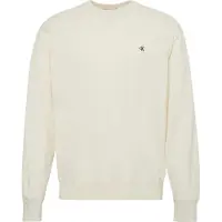 Calvin Klein Vit Bomulls Herrtröja