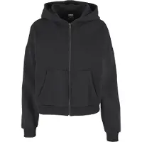 Urban Classics Boxy Sweatshirt Med Dragkedja