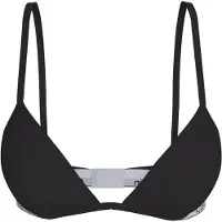Calvin Klein Lightly Lined Plunge Bra Icon Cotton Modal Ultralight