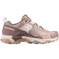 Salomon - Vandringsskor dam - X Ultra 5 W Desert Tan/Iron/Greenm för Unisex - Storlek 39 1/3 - Beige