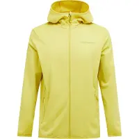 Peak Performance Men's Light Zip Hood Canary Lime