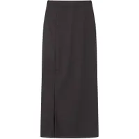 Grunt Kjol - Rib - Musti - Svart - - 14 år (164) - Kjol