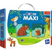 Trefl lärspel Memos maxi Djur och deras ungar 02268