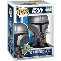 Funko POP! Star Wars: The Mandalorian &amp; Grogu-mandalorian W/grogu Figur